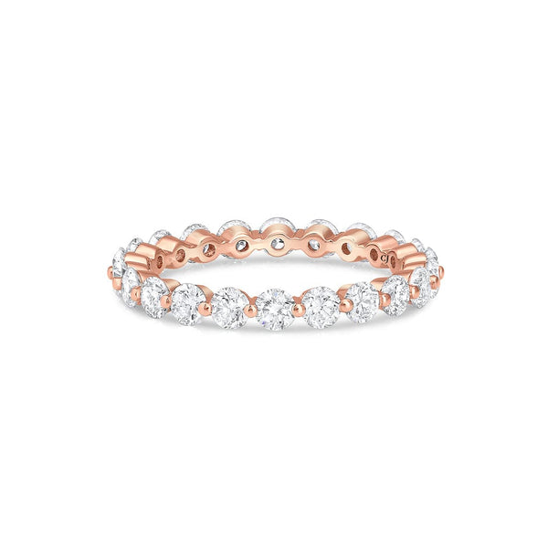 18kt Rose Gold 1.62ctw Diamond Eternity Band